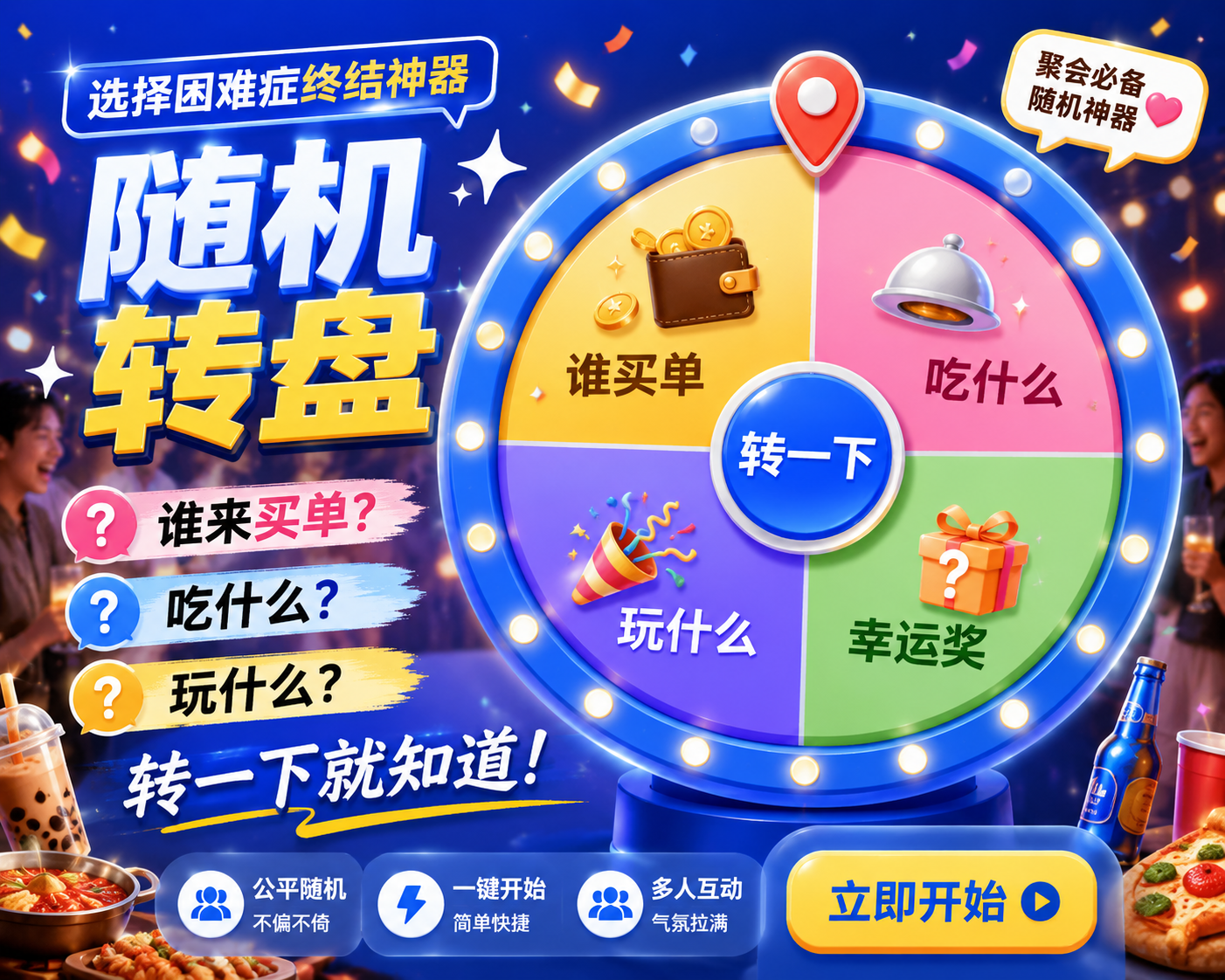 聚会朋友